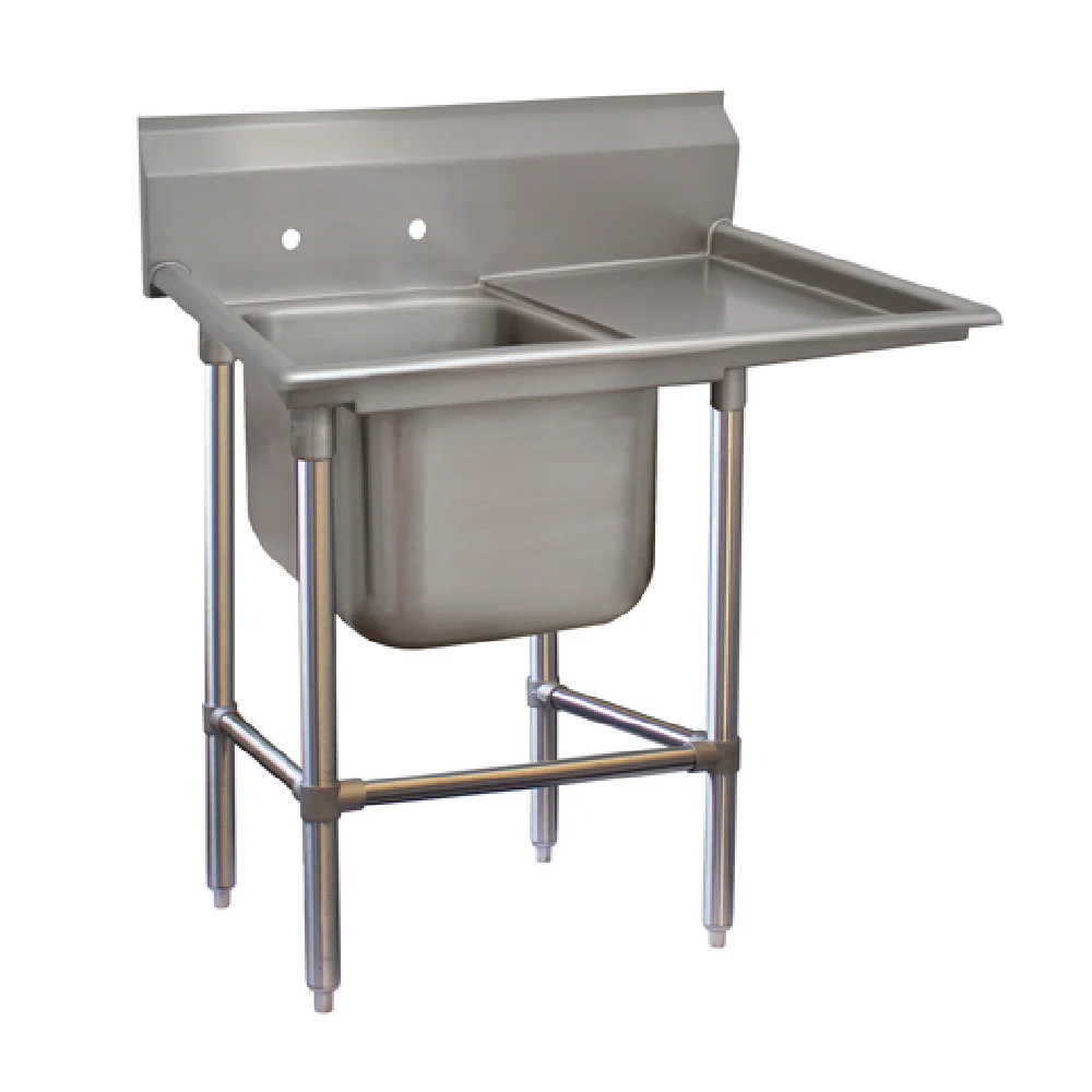 Advance Tabco 94-61-18-24R 48 Inch Sink with Right-hand Drainboard