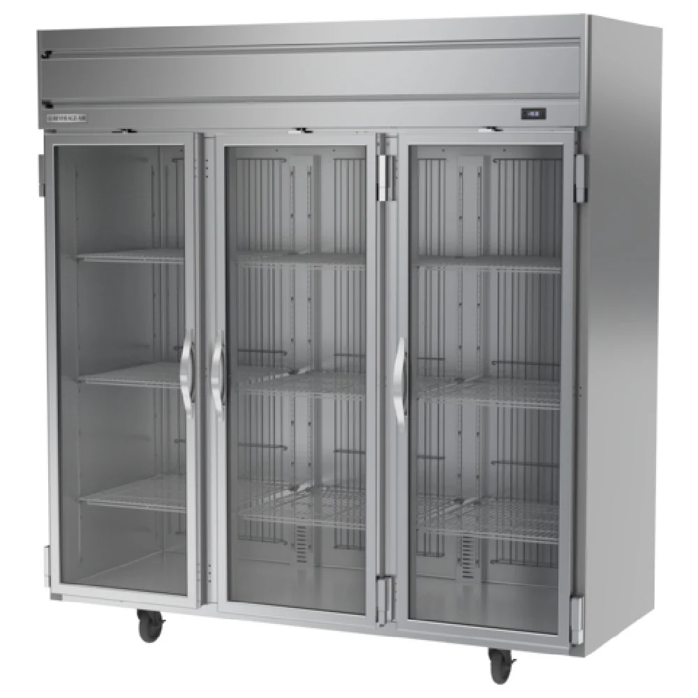 Beverage Air HFS3HC-1G 78 Inch Horizon Series Freezer Reach-in 69.1 cu ft 3 Section Stainless Steel Beverage Air HFS3HC-1G 78 Inch Horizon Series Freezer Reach-in 69.1 cu ft 3 Section Stainless Steel