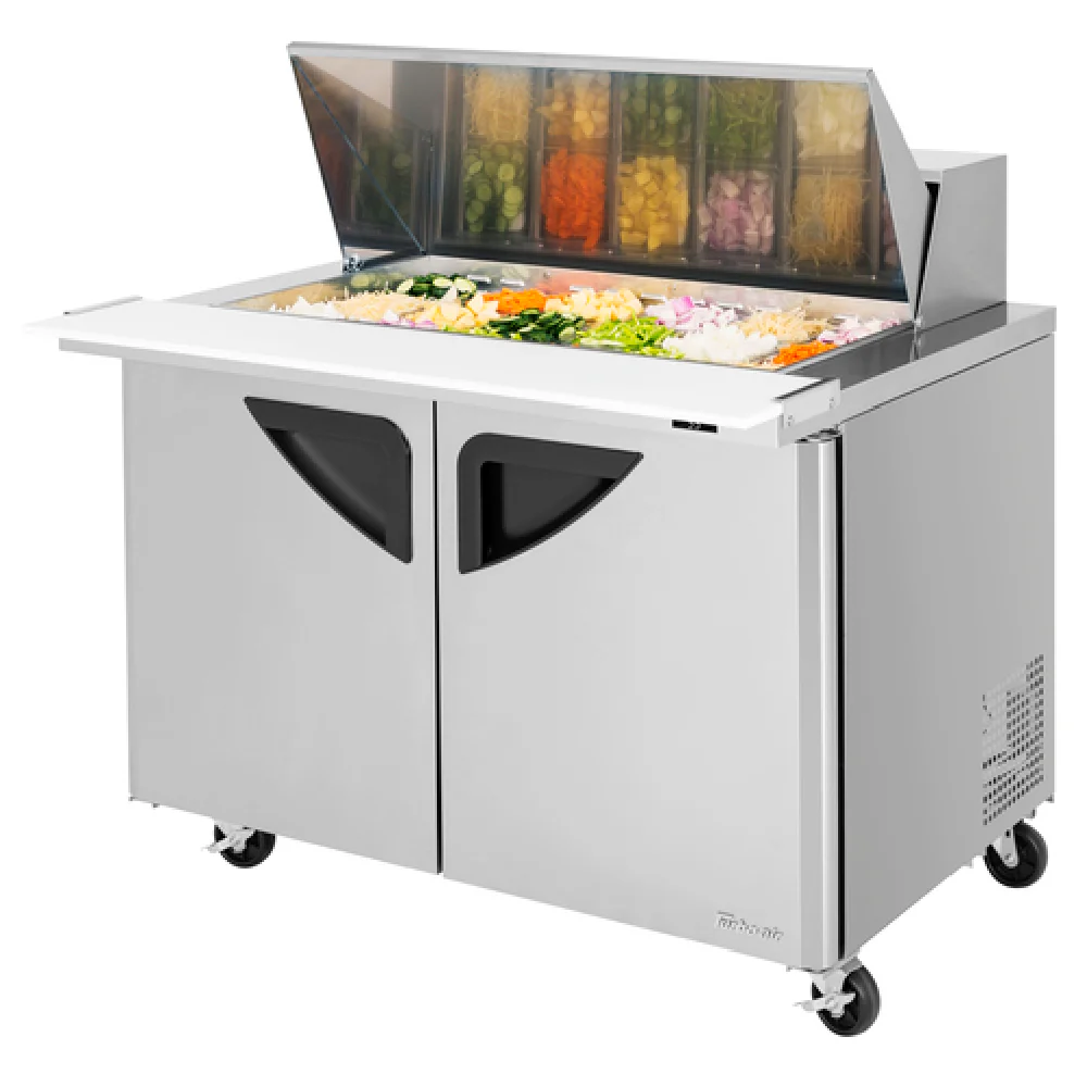 Turbo Air TST-48SD-18-N 48 Inch Super Deluxe Sandwich Salad Unit 15 Cu Ft