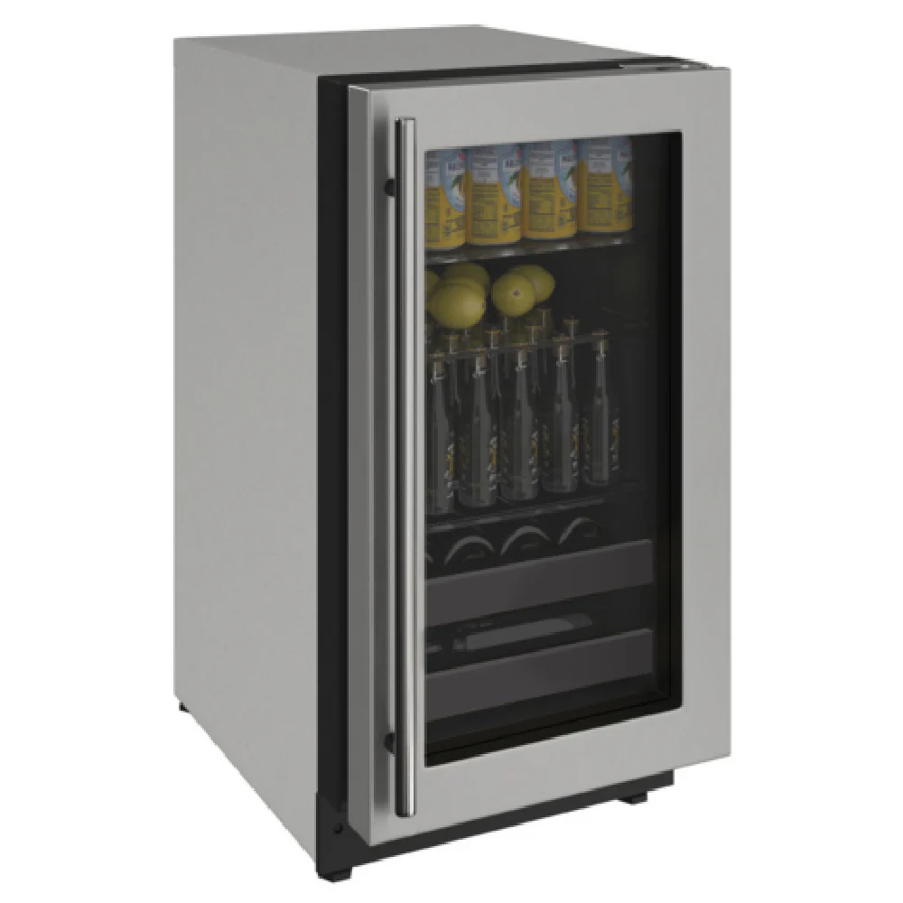U-Line Corporation U-2218BEVS-00A 17-3/4 Inch Undercounter Refrigerator 3.4 cu. ft. U-Line Corporation U-2218BEVS-00A 17-3/4 Inch Undercounter Refrigerator 3.4 cu. ft.