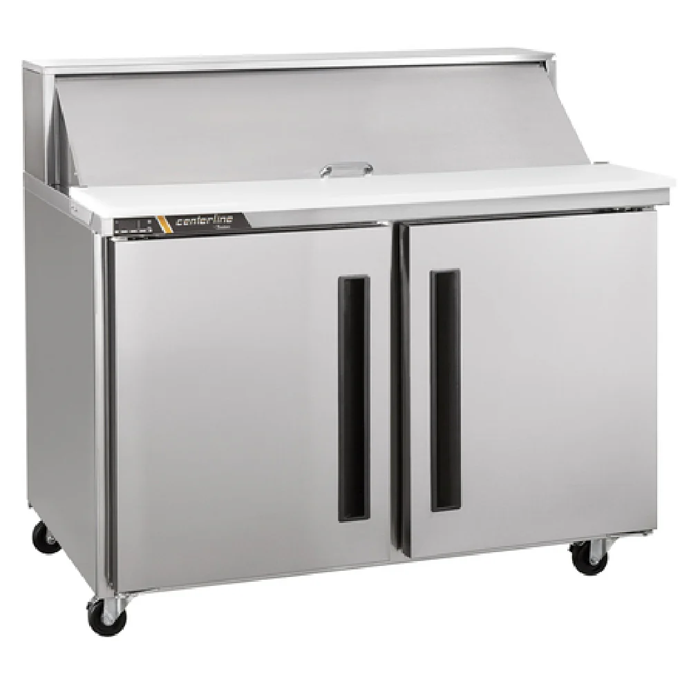 Traulsen CLPT-6016-SD-LR 60 Inch Refrigerated Counter Sandwich Unit with 2 Sections Traulsen CLPT-6016-SD-LR 60 Inch Refrigerated Counter Sandwich Unit with 2 Sections