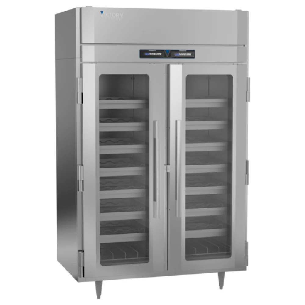 Victory WCDT-2D-S1-HC 52 Inch Dual Temperature Refrigerated Wine Cooler