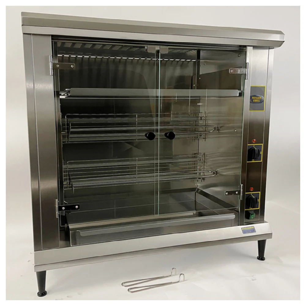 Equipex RBE-8/1 37 Inch Electric Rotisserie Oven Stainless Steel with Infrared Heat