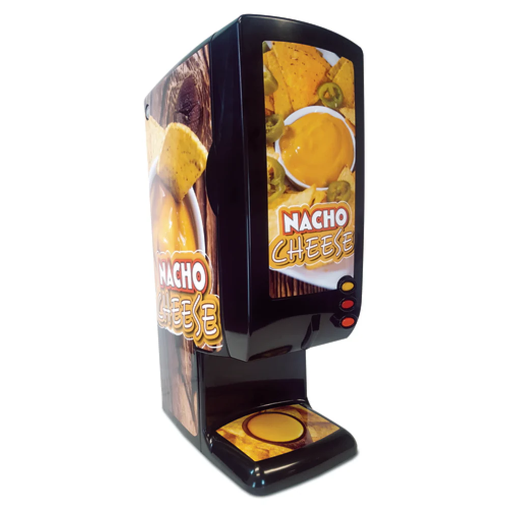 Global Solutions by Nemco GS1555 17 Oz. Nacho Cheese Dispenser Stainless Steel with Dual Bag Capacity Global Solutions by Nemco GS1555 17 Oz. Nacho Cheese Dispenser Stainless Steel with Dual Bag Capacity