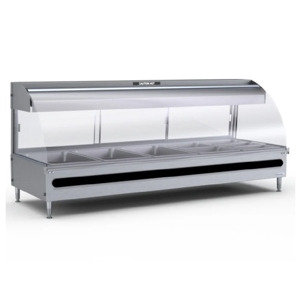 Resfab GM-5P-N NEXGEN Heated Display Case Countertop Full Service