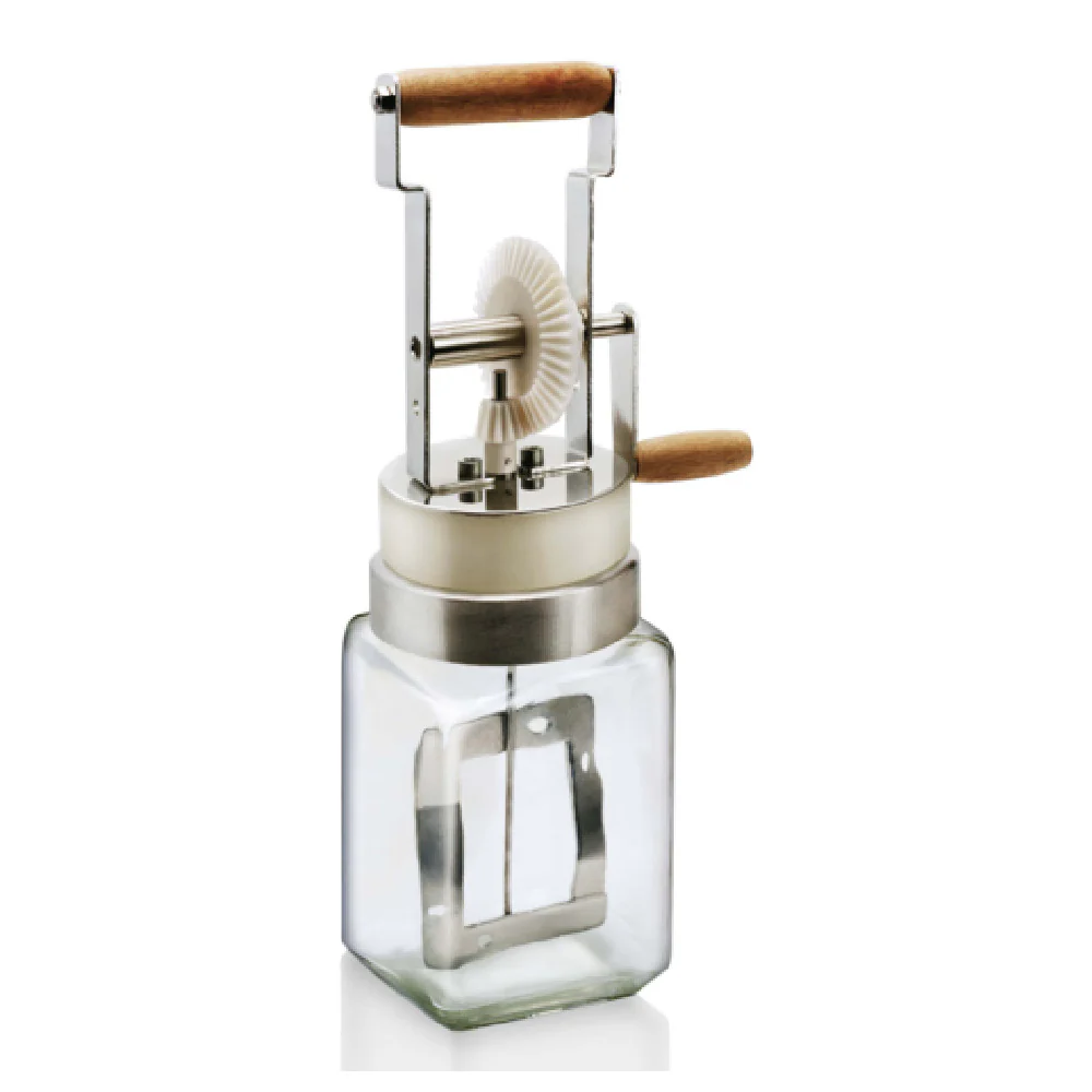 Louis Tellier BAR01 Butter Churn 12 Inch Manual Stainless Steel with Durable Handle Louis Tellier BAR01 Butter Churn 12 Inch Manual Stainless Steel with Durable Handle