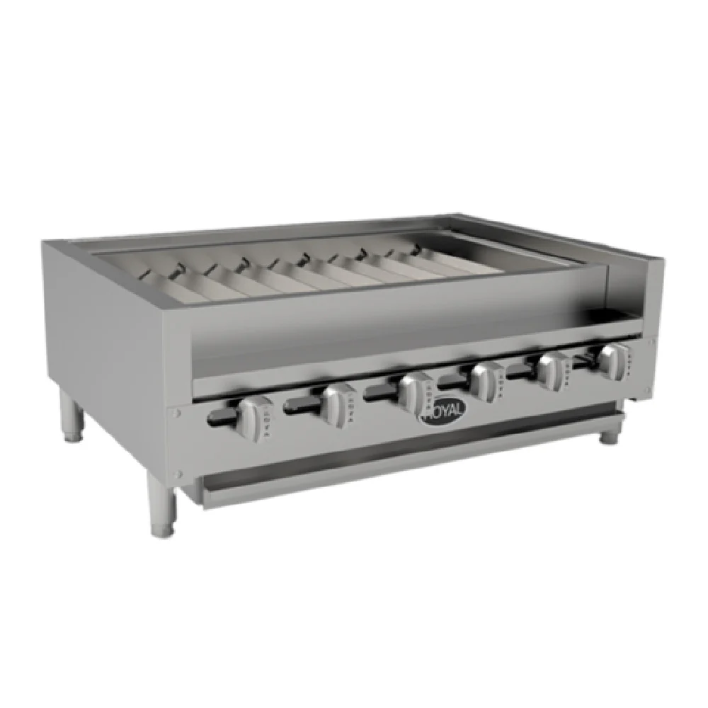 Royal Range Of California RSKTB-36_NAT Kabob Broiler Gas Countertop