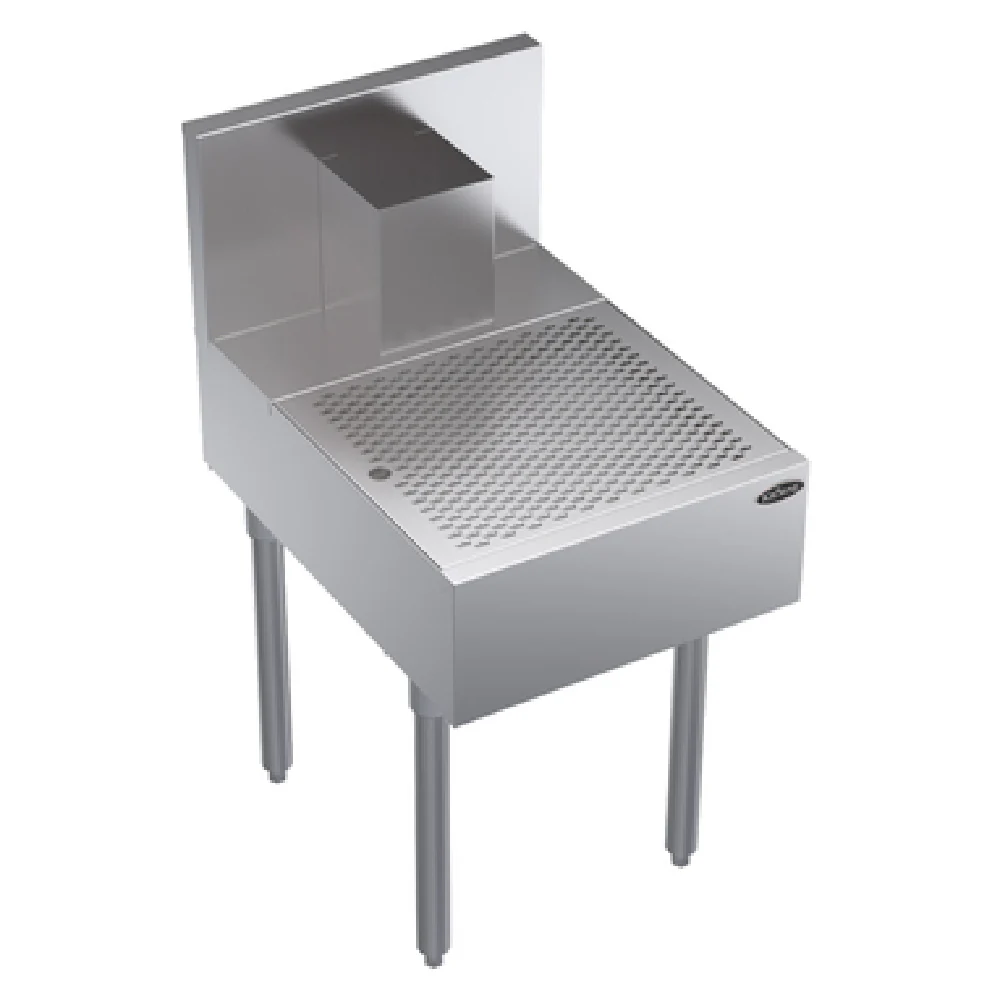 Krowne KR24-BD18 18 Inch Underbar Beer Drainer with Removable Insert Stainless Steel