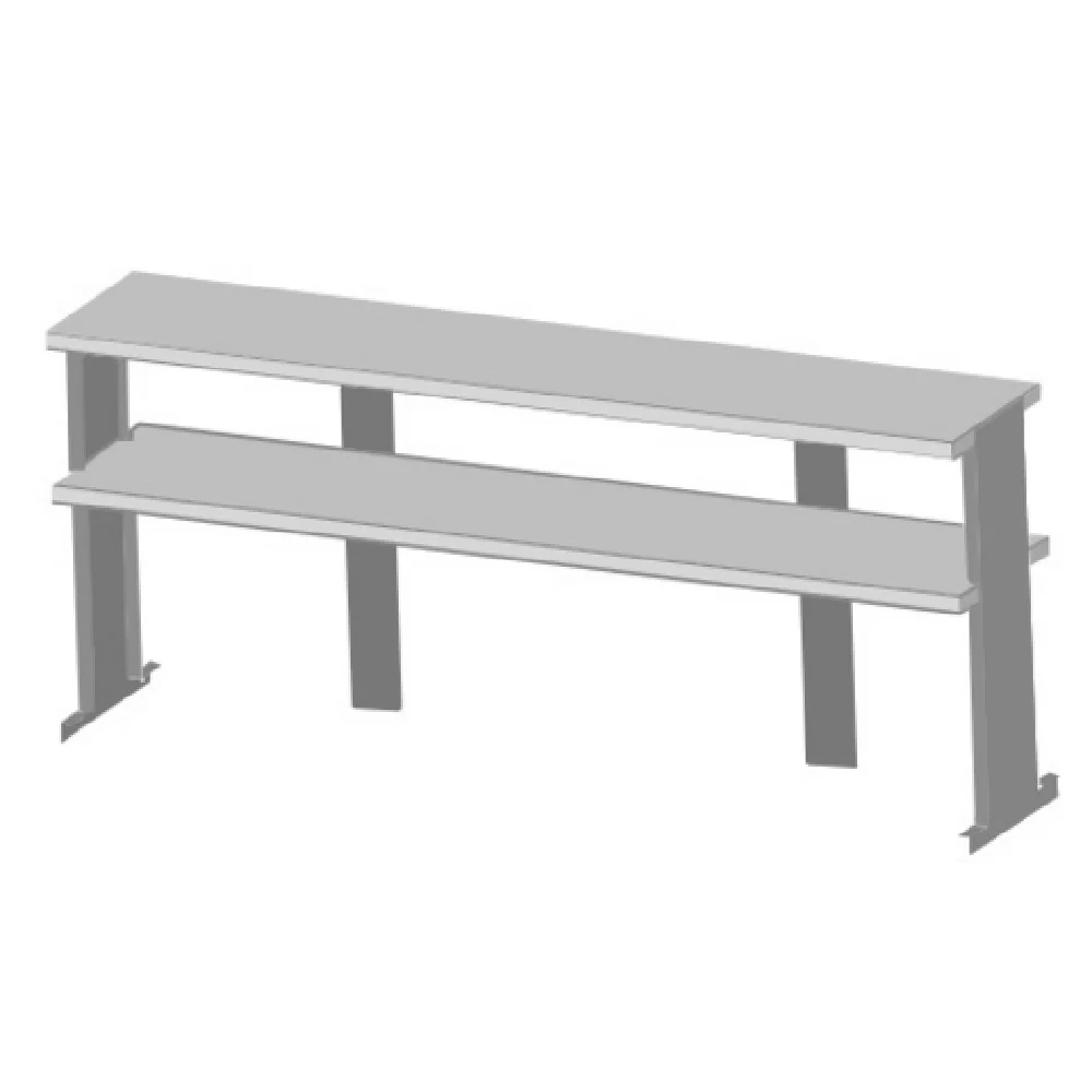 Turbo Air TSOS-6R-V Over Shelves 72-3/4