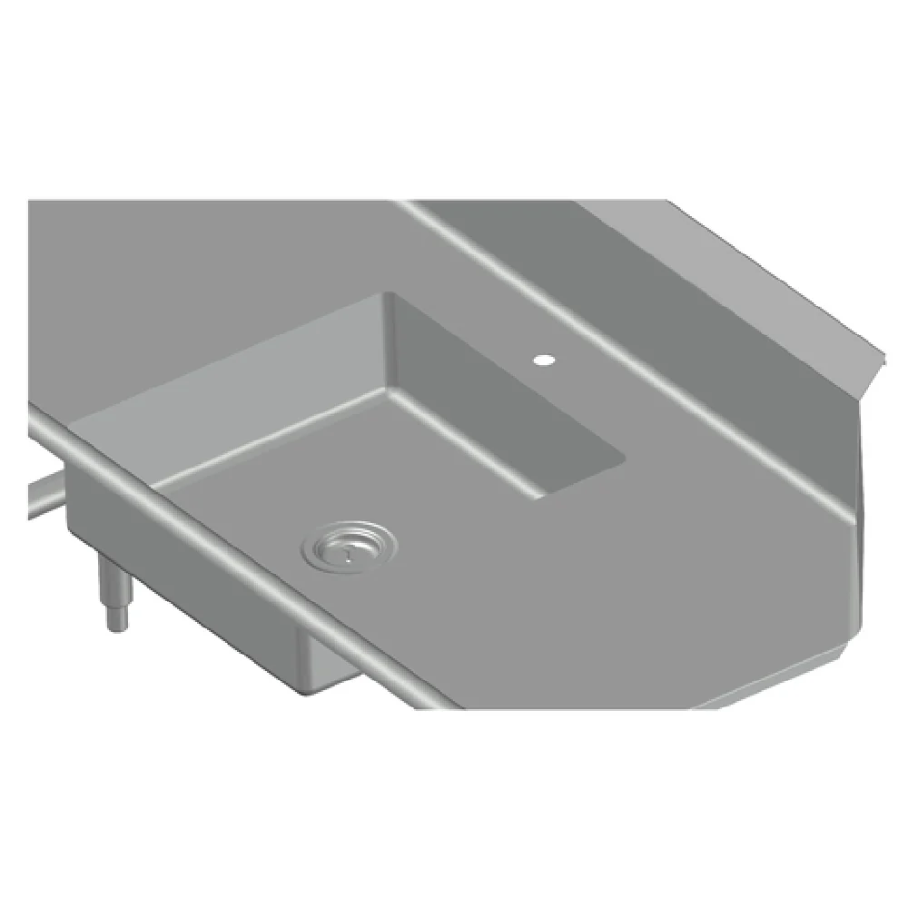SPG International DTO-5 Universal Stainless Pre-rinse Sink Bowl 20
