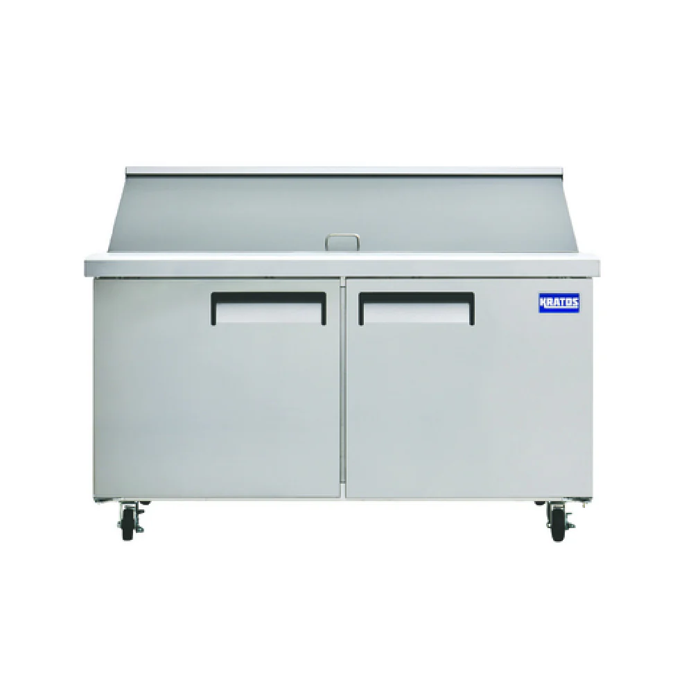 Hubert 96676 Kratos Mega Top Sandwich / Salad Prep Table 60.2