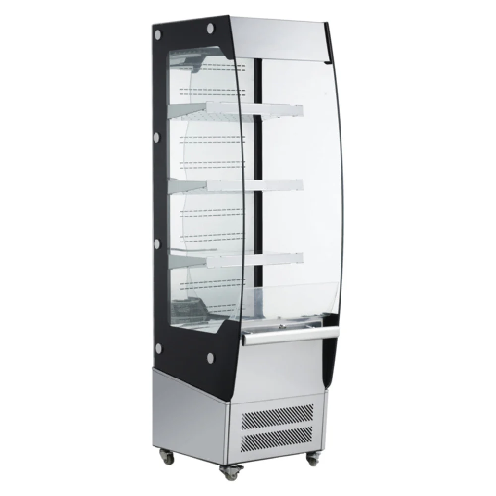 Admiral Craft BDVACM-220 19 Inch Vertical Air Curtain Merchandiser Stainless Steel 7.8 cu ft