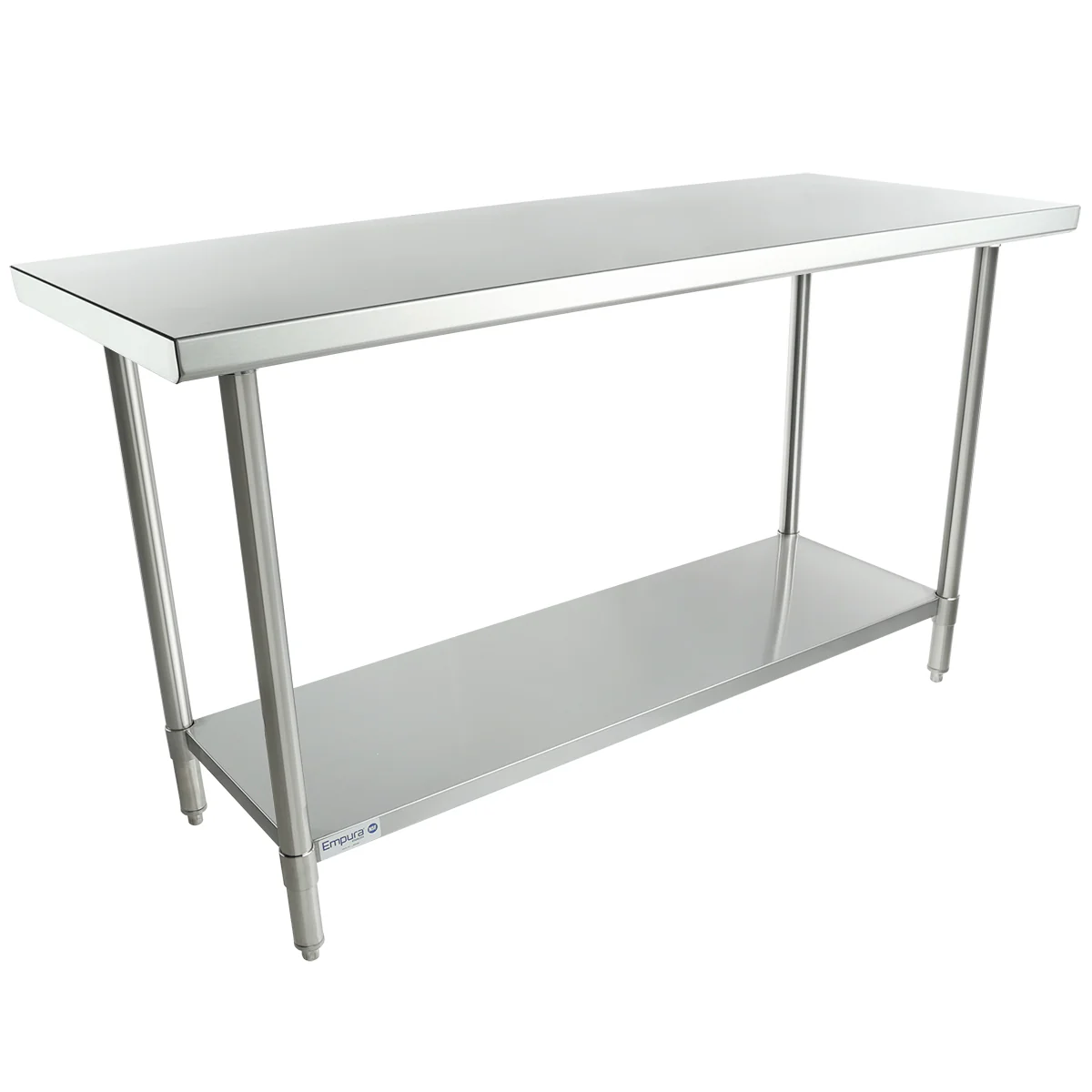 Empura SWT2460 60 Inch Super Duty Stainless Steel Work Table with Adjustable Feet