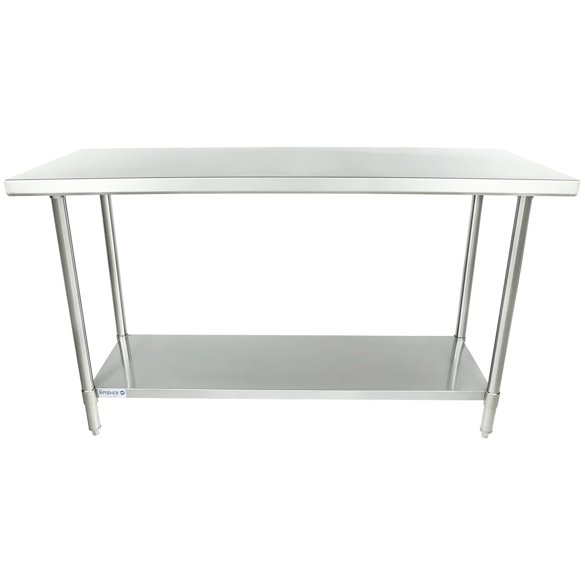 Empura SWT2460 60 Inch Super Duty Stainless Steel Work Table with Adjustable Feet Empura SWT2460 60 Inch Super Duty Stainless Steel Work Table with Adjustable Feet