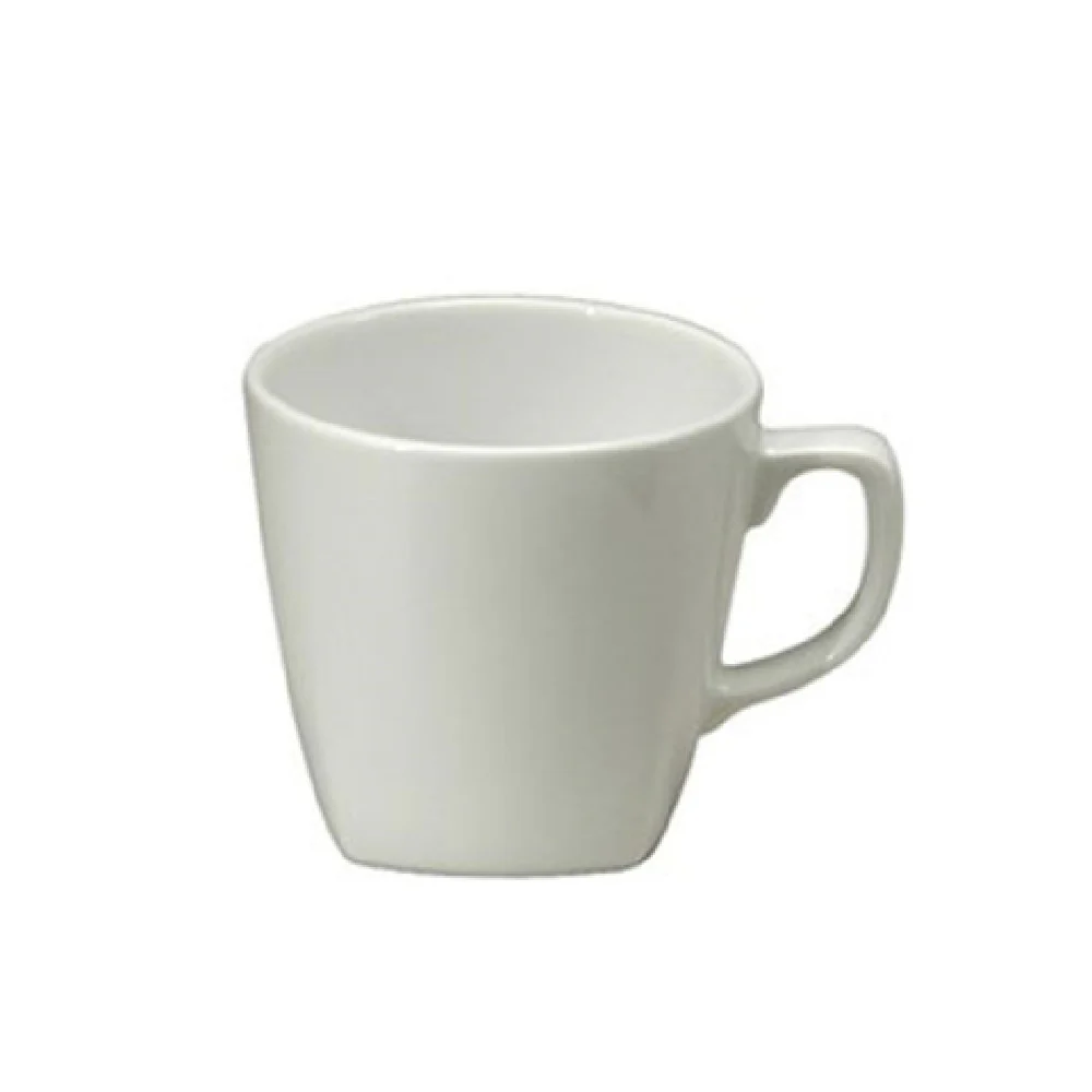 1880 Hospitality R4020000531 8-1/2 Oz Coffee Cup Porcelain Handled Bright White
