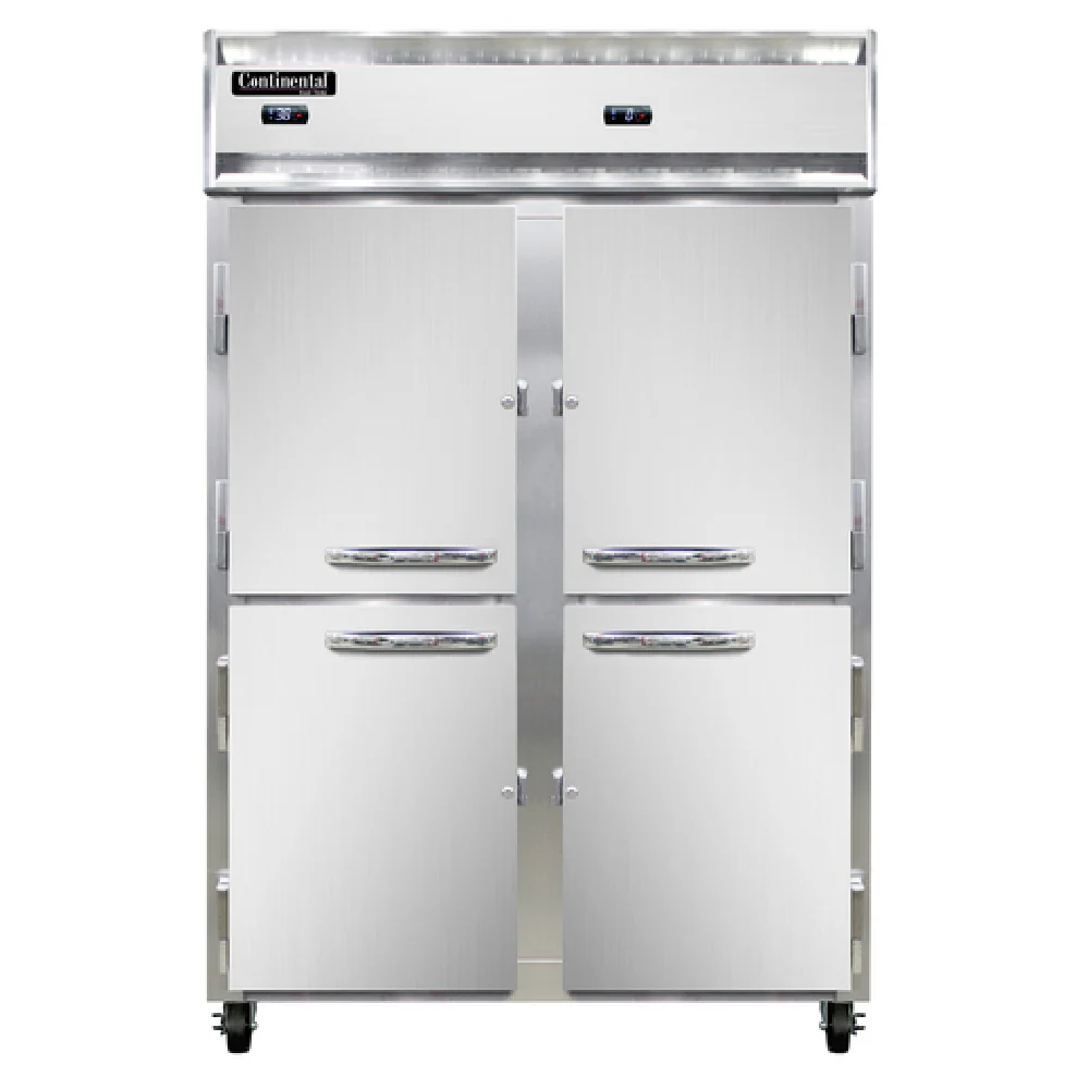 Continental Refrigerator 2RFNSSHD 52 Inch Electric Refrigerator Freezer Self-Contained