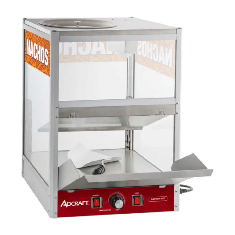 Admiral Craft NCM530W Adcraft Nacho Chip Warmer/Merchandiser Countertop 14.61 Admiral Craft NCM530W Adcraft Nacho Chip Warmer/Merchandiser Countertop 14.61