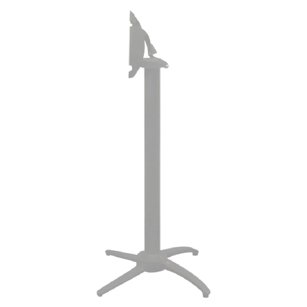 Grosfillex US169009 Bar Height Table Base Aluminum with Grosfillex Tilting Mechanism