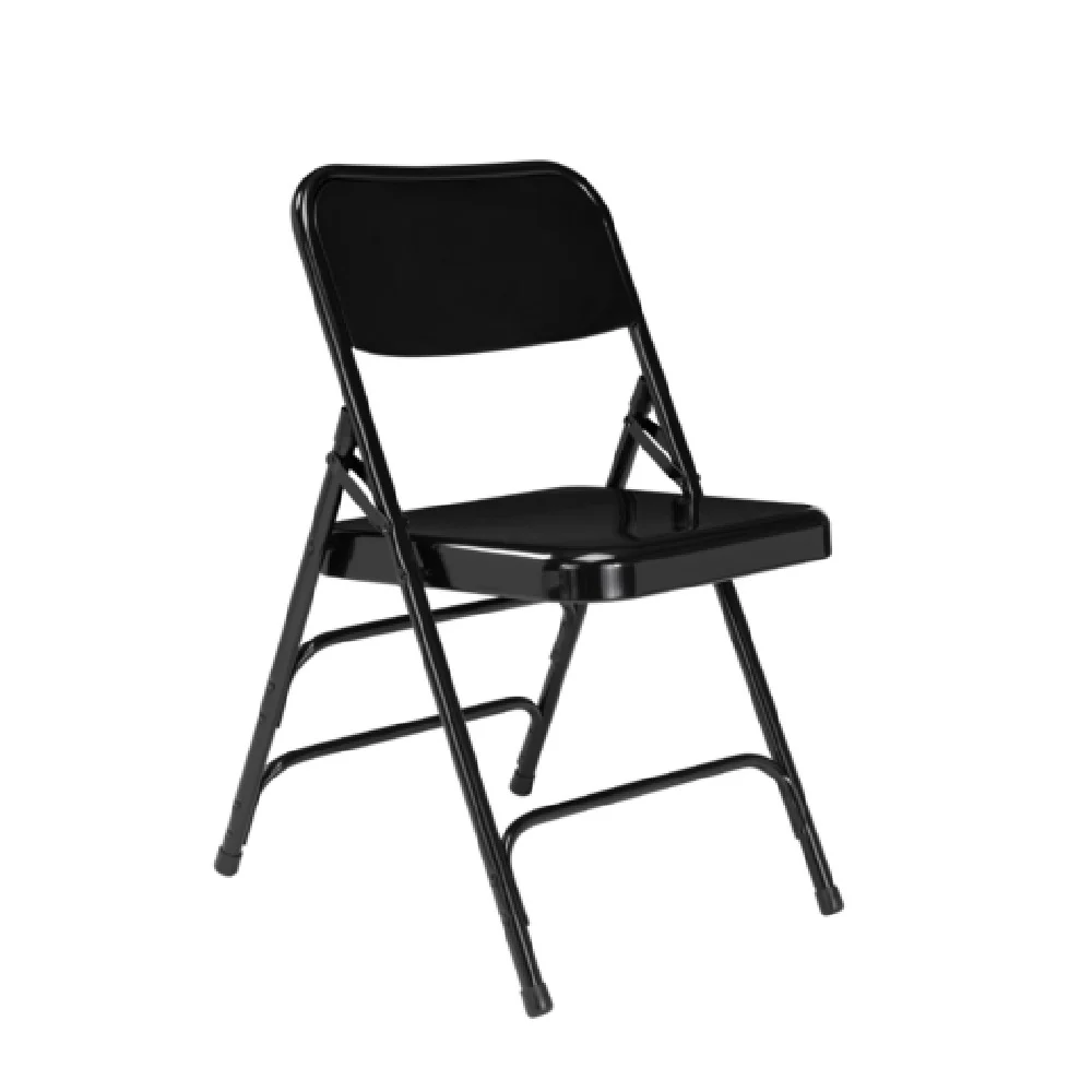 National Public Seating 310 18 Inch Square Back Folding Chair 480 lb Capacity - Pack of 4 National Public Seating 310 18 Inch Square Back Folding Chair 480 lb Capacity - Pack of 4