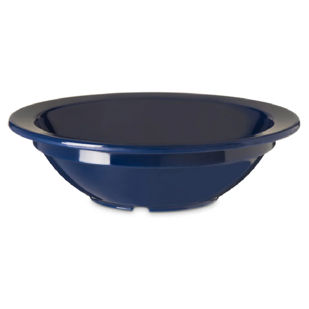 CFS Brands PCD30550 5 Oz Rimmed Fruit Bowl 3-1/2 Inch Diameter Dark Blue Polycarbonate with Dishwasher Safe and Stain Resistant