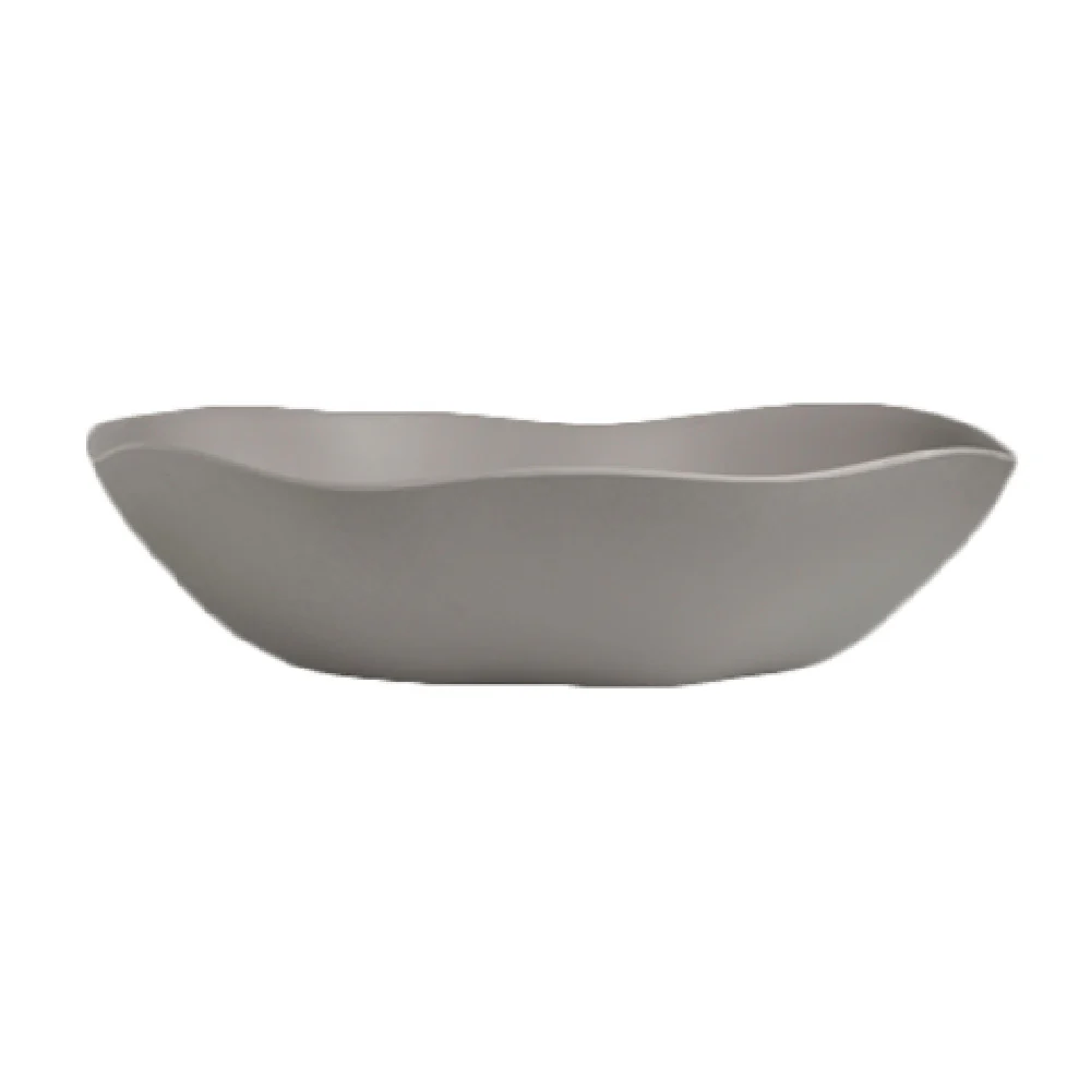 Steelite 7006DD032 22 Inch XXL Salad Bowl with Melamine Gray Finish Steelite 7006DD032 22 Inch XXL Salad Bowl with Melamine Gray Finish