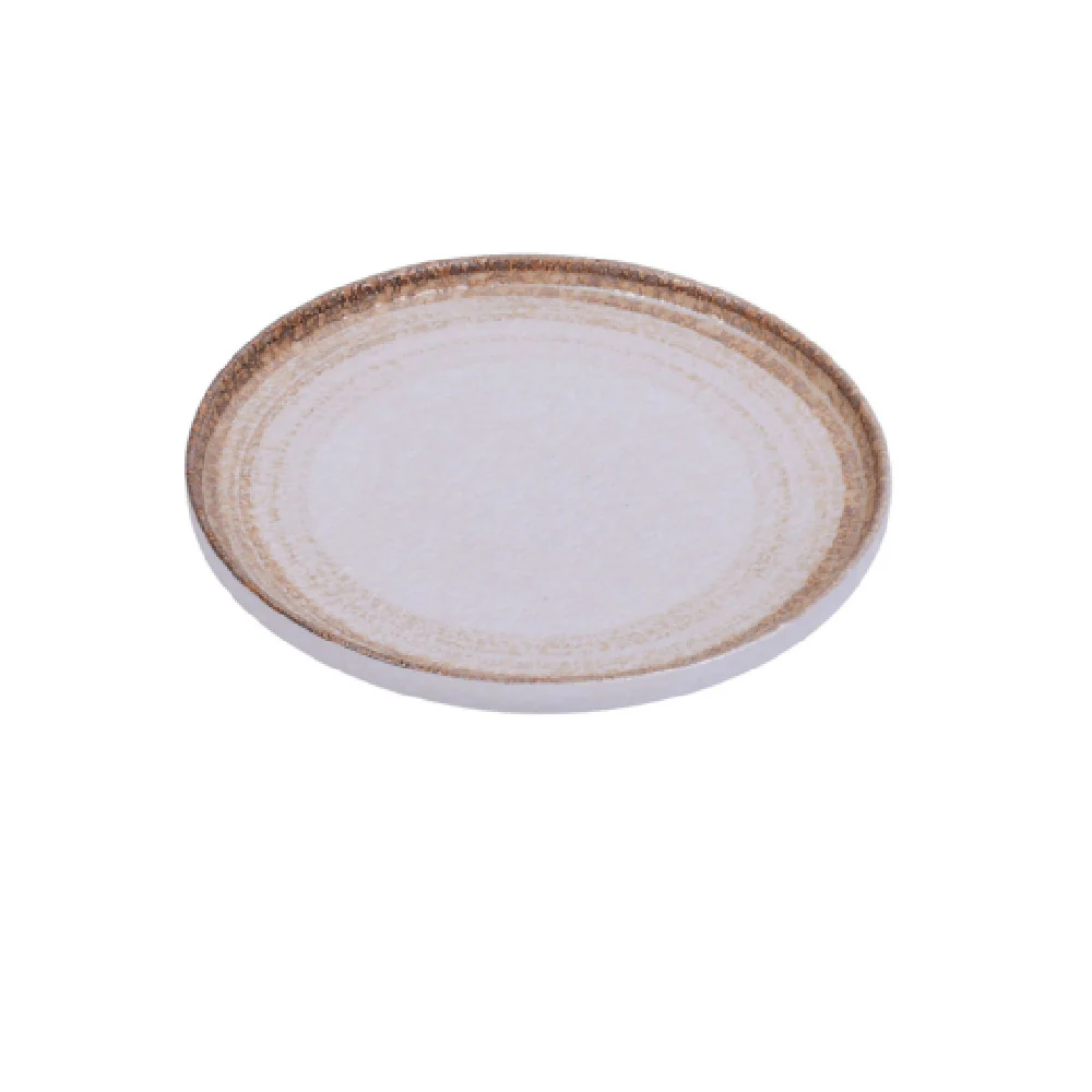 Yanco RO-2207 7-1/4 Inch Round Plate Glazed Porcelain Dishwasher Safe Yanco RO-2207 7-1/4 Inch Round Plate Glazed Porcelain Dishwasher Safe