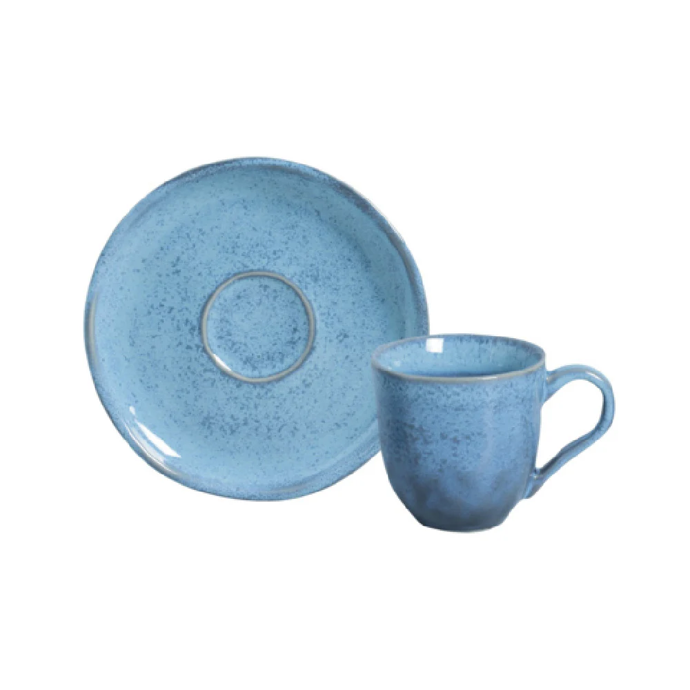 Porto Brasil 3531109001 2.72 Inch Coffee Cup and Bio Saucer Stoneware 4.06 Oz Porto Brasil 3531109001 2.72 Inch Coffee Cup and Bio Saucer Stoneware 4.06 Oz