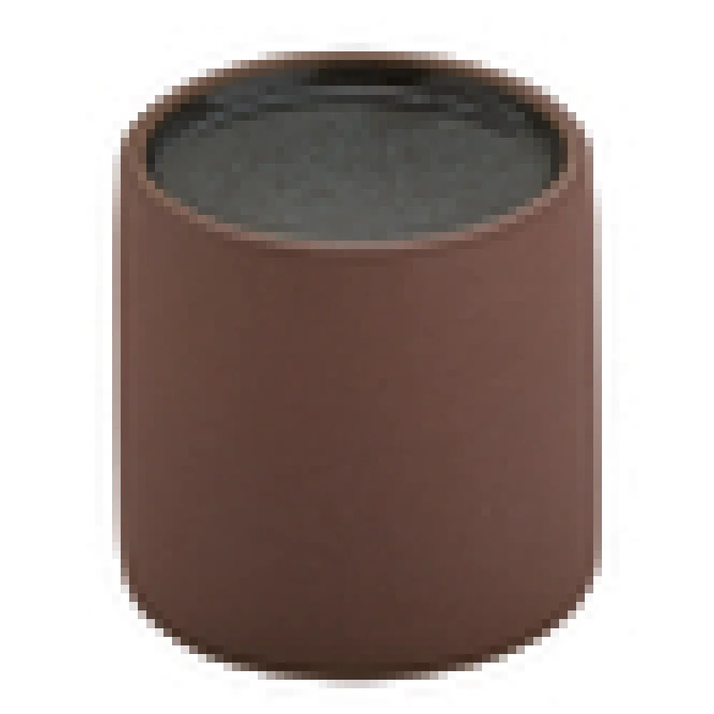 BauscherHepp P015401-101792 3 Oz Espresso Cup Handleless Ceramic Brown Black