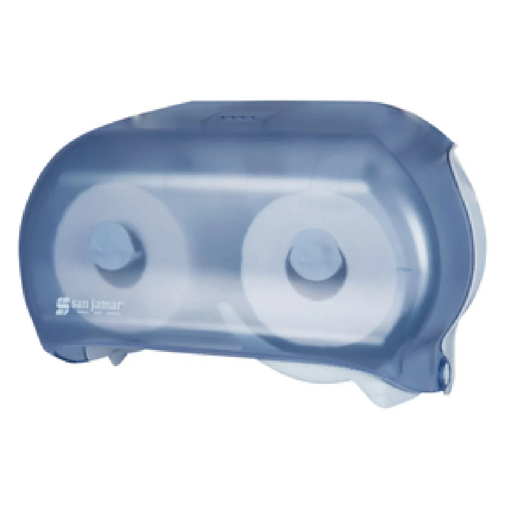 San Jamar R3600TBL 6-3/4 Inch Impact Resistant Plastic Bath Tissue Dispenser Arctic Blue San Jamar R3600TBL 6-3/4 Inch Impact Resistant Plastic Bath Tissue Dispenser Arctic Blue