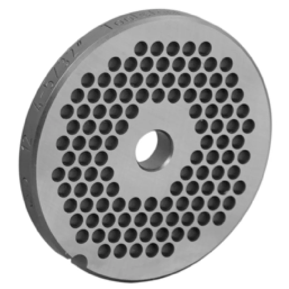Alfa 12 5/32 HBLS Chopper Plate with 12 Hubless 5/32 Inch Hole Stainless Steel