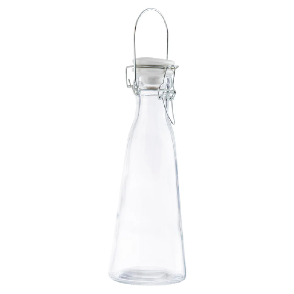 Tablecraft 10725 17 Oz Resealable Round Carafe Clear Glass - Decanter
