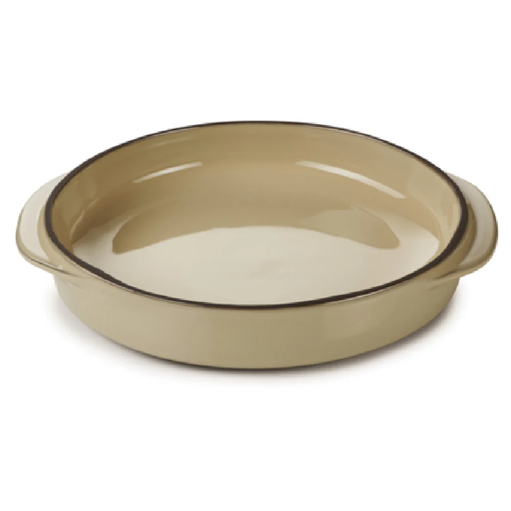 Revol 654571 3.5 Oz Round Dish Porcelain Nutmeg Dishwasher Safe - 5-1/2 Inch Revol 654571 3.5 Oz Round Dish Porcelain Nutmeg Dishwasher Safe - 5-1/2 Inch