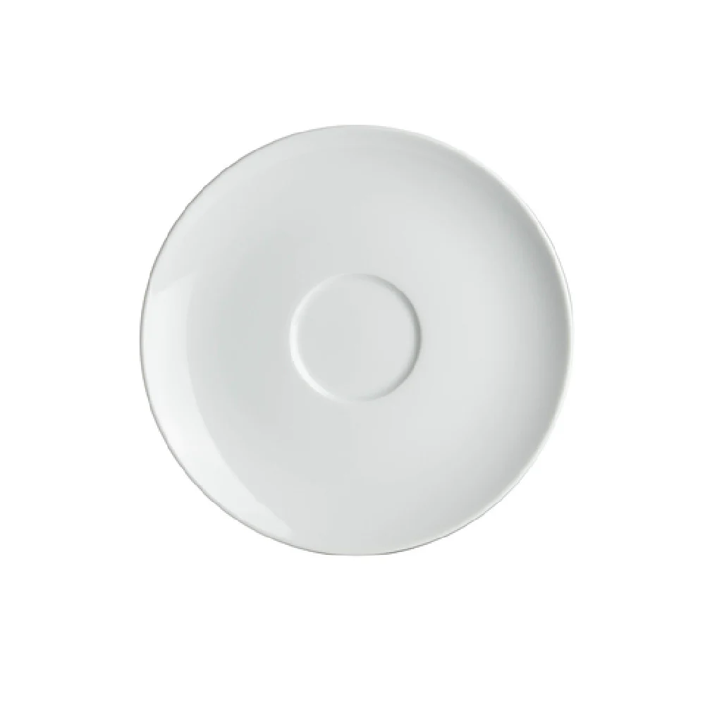 Steelite 61191ST7848 6.0 Inch Round Porcelain Saucer Blue-White 3 Dozen Packs