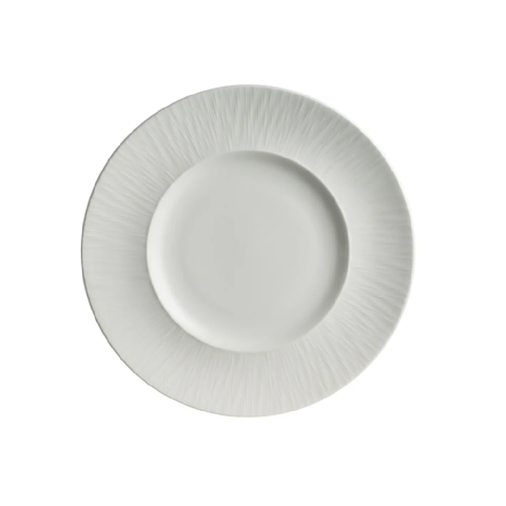 Steelite 4422RF002 11 Inch Round Plate Bone China Lucia Folio Steelite 4422RF002 11 Inch Round Plate Bone China Lucia Folio