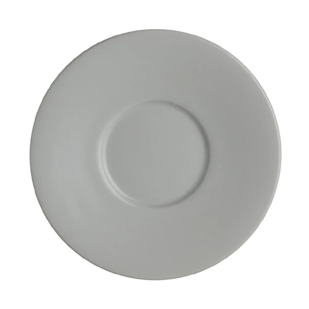 Steelite 61191ST7864 4.875 Inch Round Cool Blue-White Porcelain Saucer