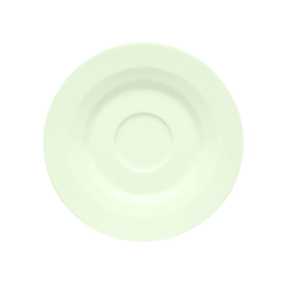 Libbey 9126919 6-1/2 Inch Round Saucer Porcelain Faceted Design Libbey 9126919 6-1/2 Inch Round Saucer Porcelain Faceted Design