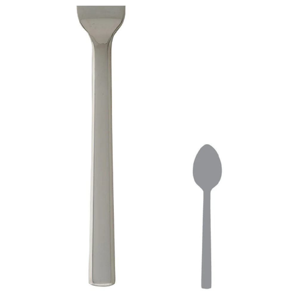 Steelite 5301S005 4-1/4 Inch Demitasse Spoon with Durable Construction 18/10 Stainless Steel