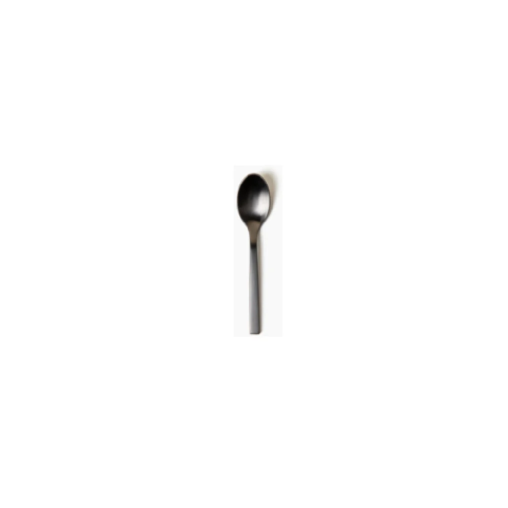 1880 Hospitality B410SADF 4 Inch A.D Coffee Spoon Black PVD Finish Stainless Steel