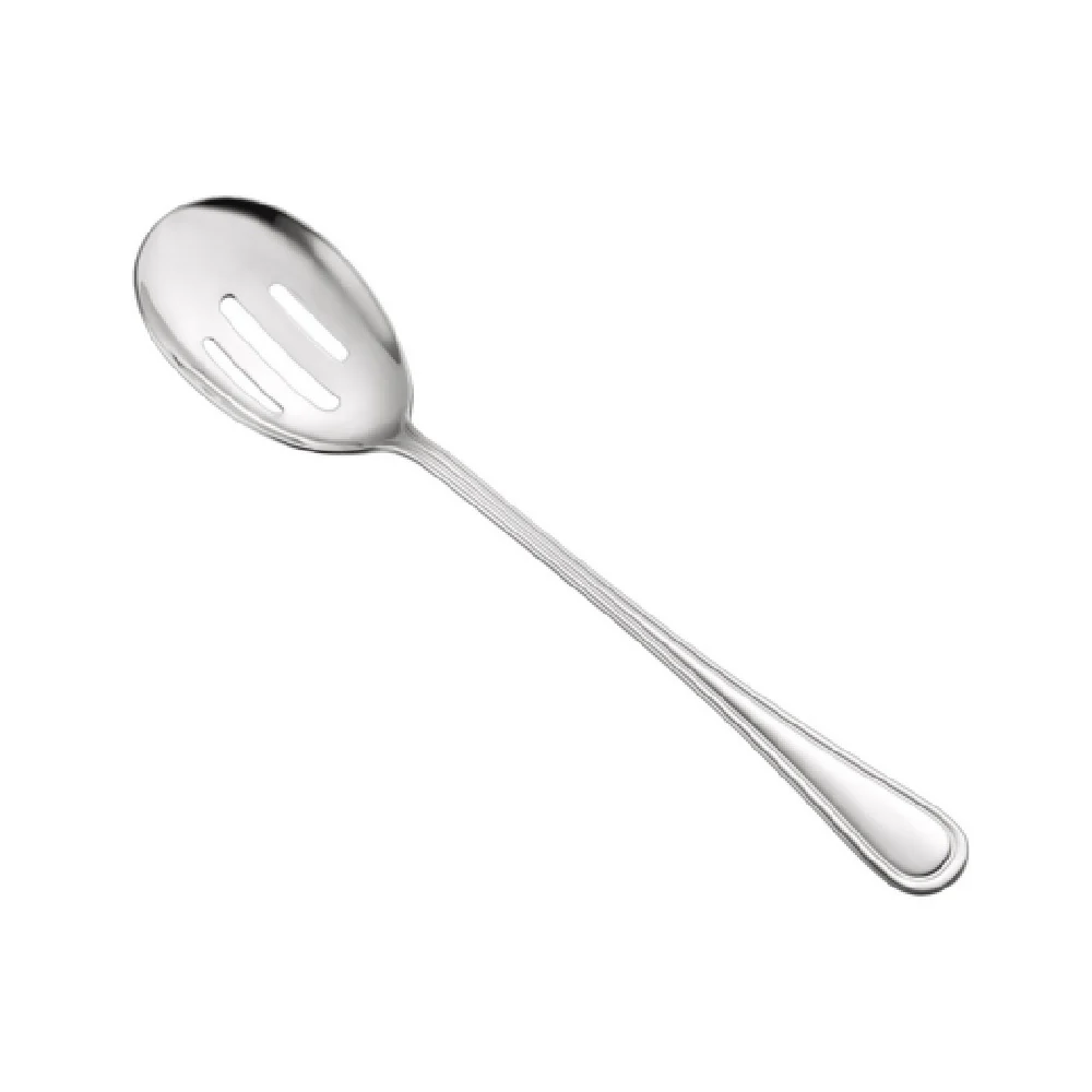CAC China 8002-20 11-1/2 Inch Slotted Serving Spoon Extra Heavy Weight 18/8 Stainless Steel CAC China 8002-20 11-1/2 Inch Slotted Serving Spoon Extra Heavy Weight 18/8 Stainless Steel