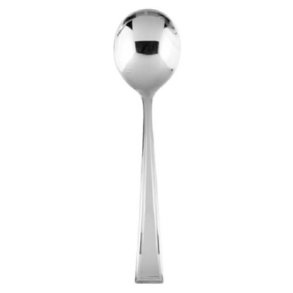 Fortessa 1.5.101.FR.003 6.9 Inch Bouillon Spoon Dishwasher Safe Satin Finish