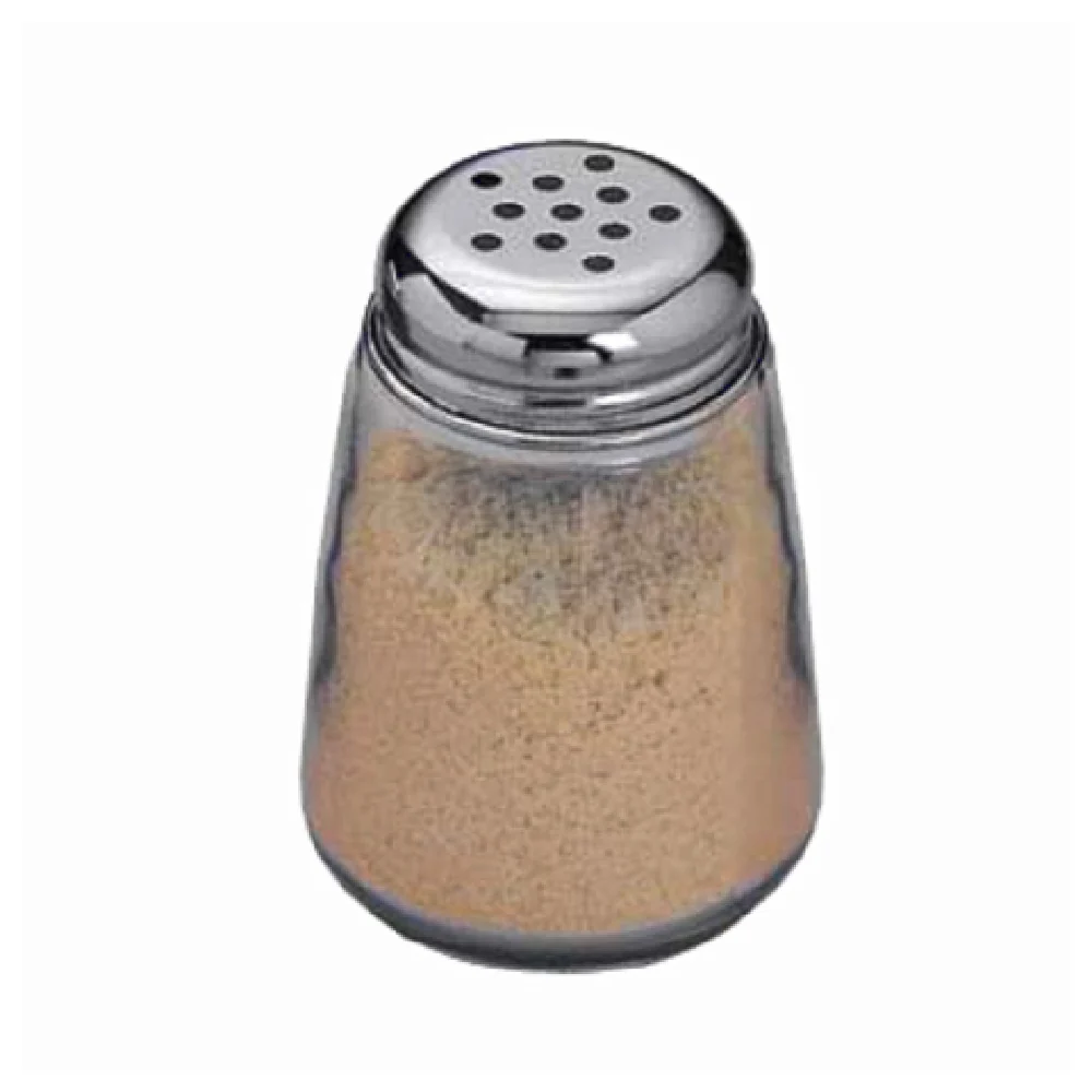 American Metalcraft 3308 Cheese Shaker 8 Oz Glass with Stainless Steel Top American Metalcraft 3308 Cheese Shaker 8 Oz Glass with Stainless Steel Top