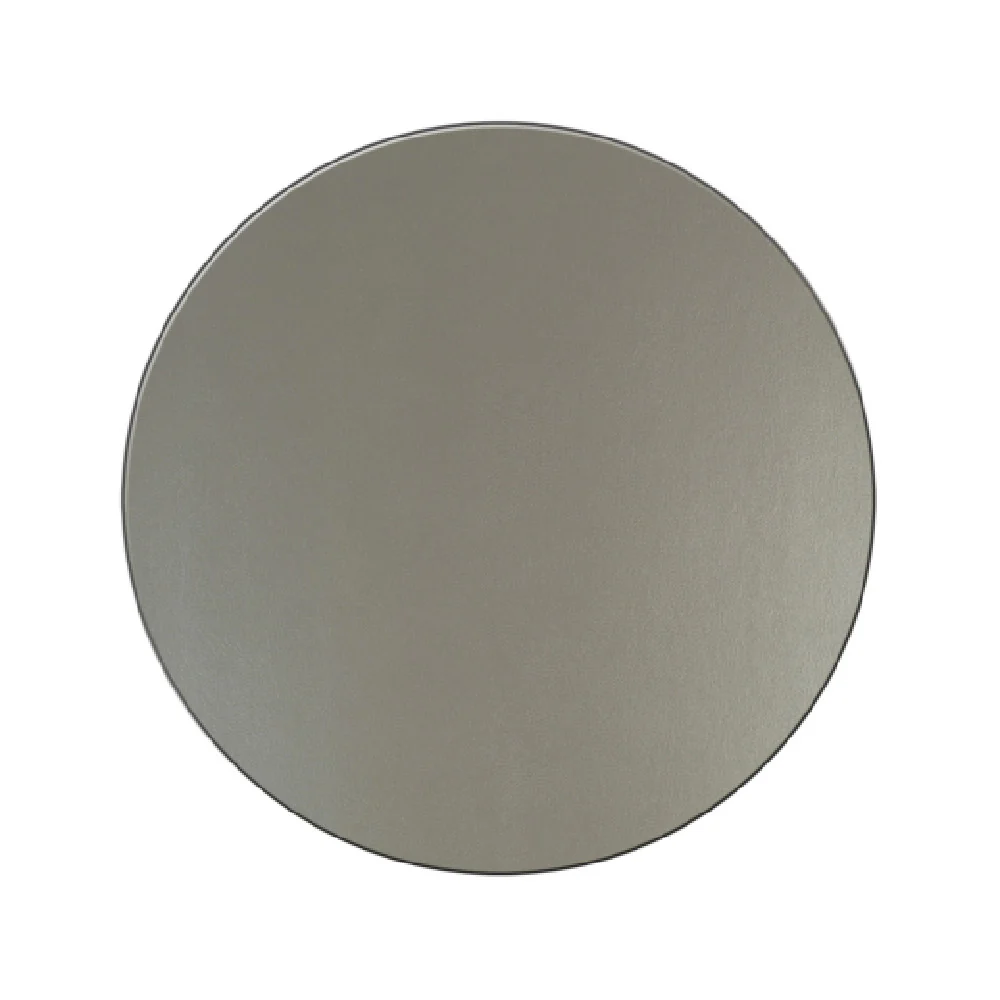 Risch PLACEMATROUND 13 Inch Round Vinyl Heat-Sealed Placemat - 25 Packs Risch PLACEMATROUND 13 Inch Round Vinyl Heat-Sealed Placemat - 25 Packs