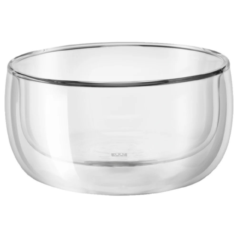 Zwilling 39500-089 9.4 Oz Round Serving Bowl Set Clear Borosilicate Glass
