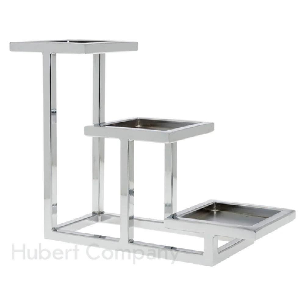 Hubert 23628 Cerve Collection Bowl Stand 3-tier 3-7/8