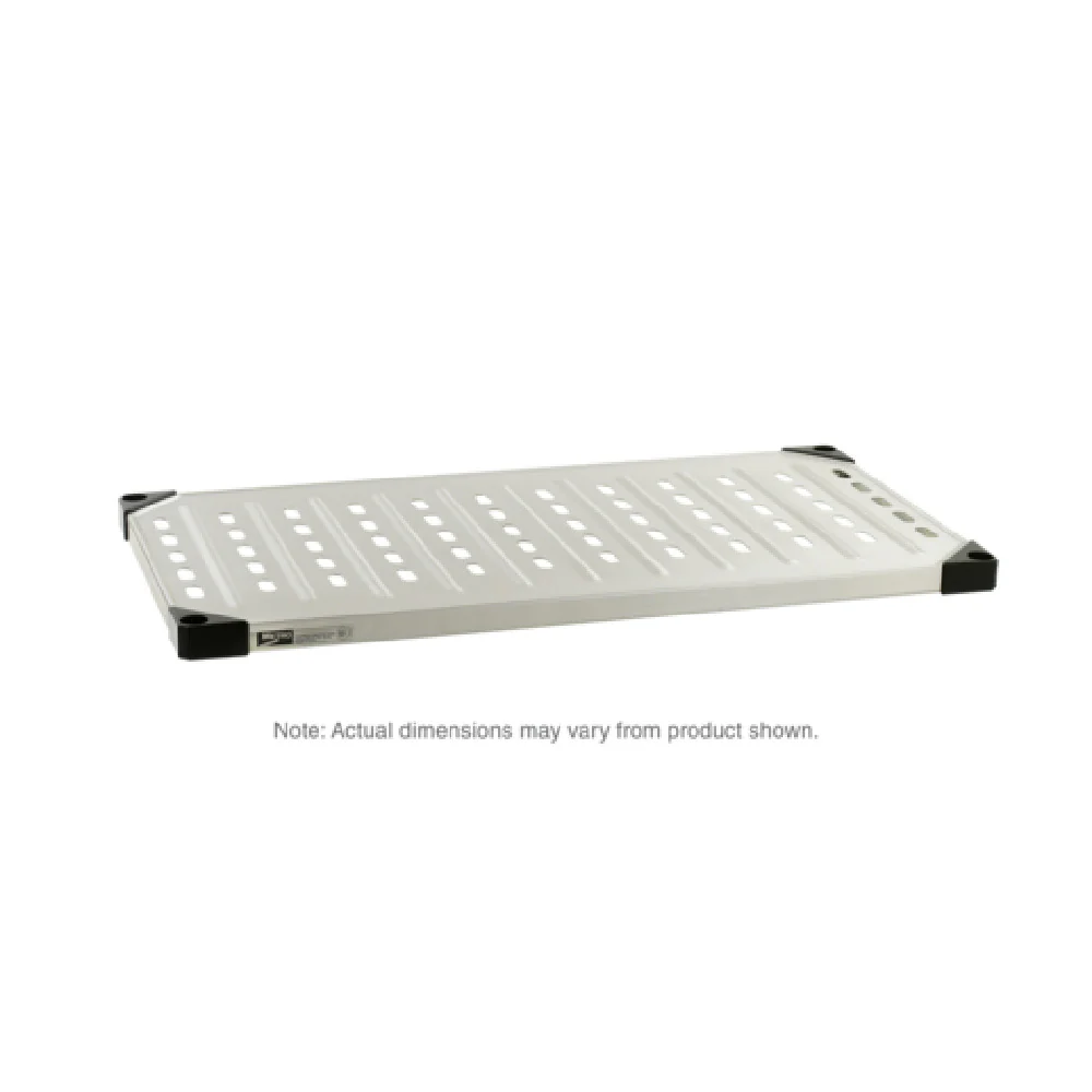 Metro 2130LS 30 Inch Stainless Steel Super Erecta Shelf with Raised Edge