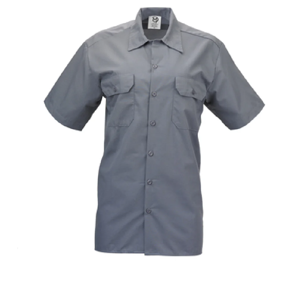 Mercer Culinary M60250GYXS XSmall Cook's Shirt with 7 Buttons Gray Poly/Cotton Mercer Culinary M60250GYXS XSmall Cook's Shirt with 7 Buttons Gray Poly/Cotton