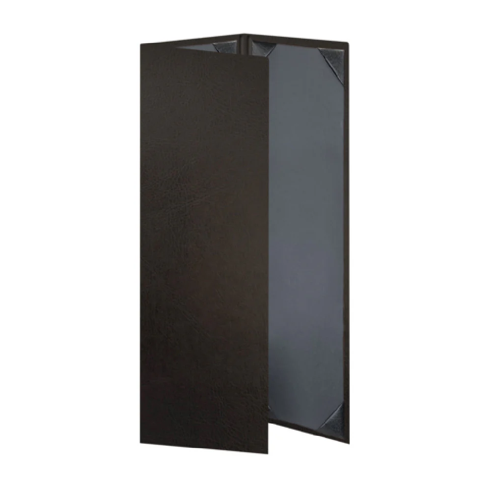 Risch TAM-3V 4.25X14 Light-grain Faux-leather Menu Cover Made in USA Risch TAM-3V 4.25X14 Light-grain Faux-leather Menu Cover Made in USA