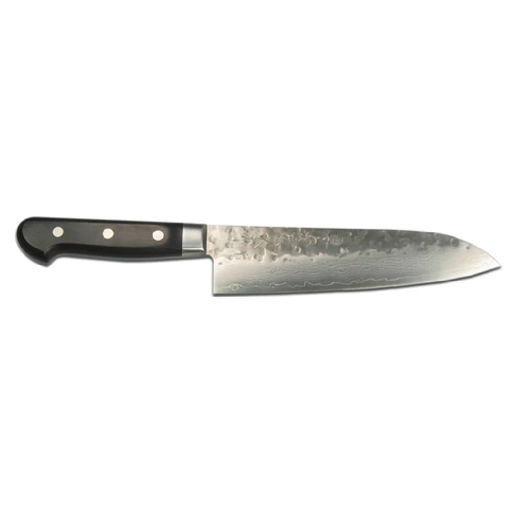 JB Prince Z183 7 Inch Forged Santoku Knife High Carbon Stainless Steel Wood Handle JB Prince Z183 7 Inch Forged Santoku Knife High Carbon Stainless Steel Wood Handle