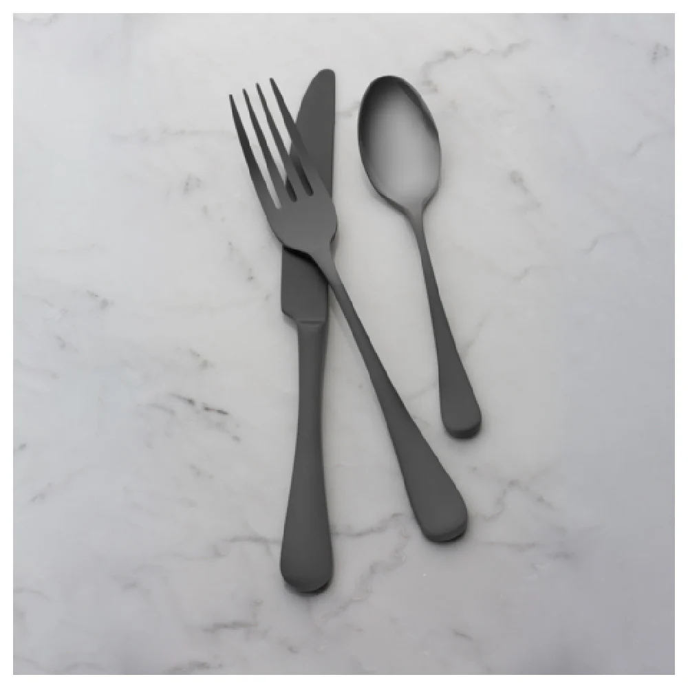 Bon Chef S4110BM 6-3/4 Inch Black Matte Butter Knife 13/0 Stainless Steel Bon Chef S4110BM 6-3/4 Inch Black Matte Butter Knife 13/0 Stainless Steel