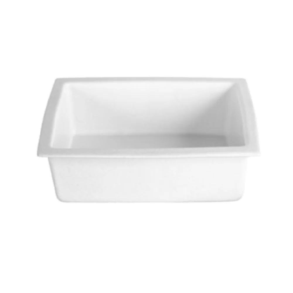 GET Enterprises TPUD35G 12.48 Inch Food Pan Gray Cast Aluminum with Resin GET Enterprises TPUD35G 12.48 Inch Food Pan Gray Cast Aluminum with Resin